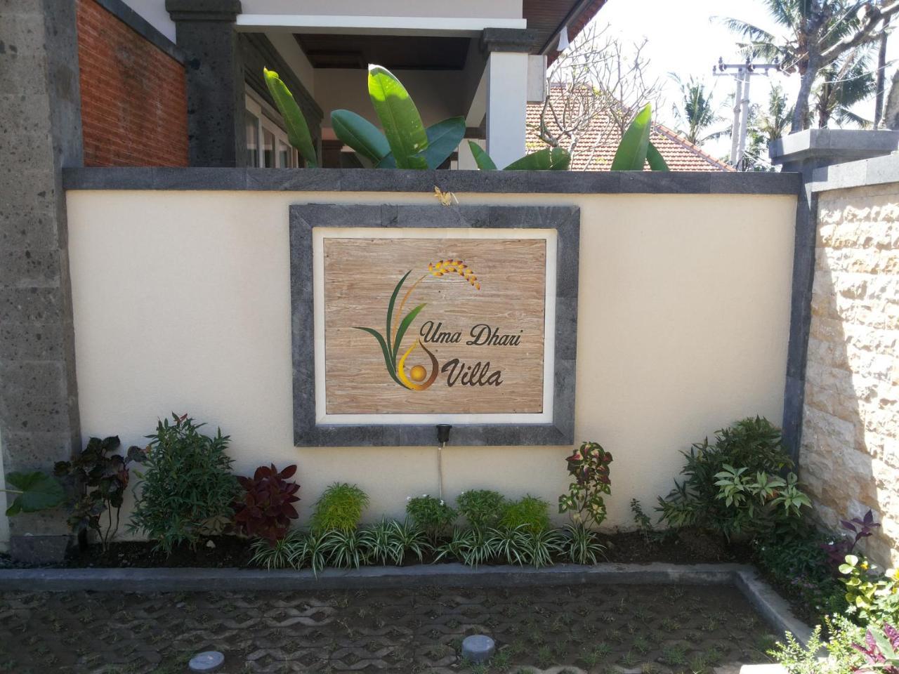 Uma Dhari Villa By Prasi Ubud Exterior foto